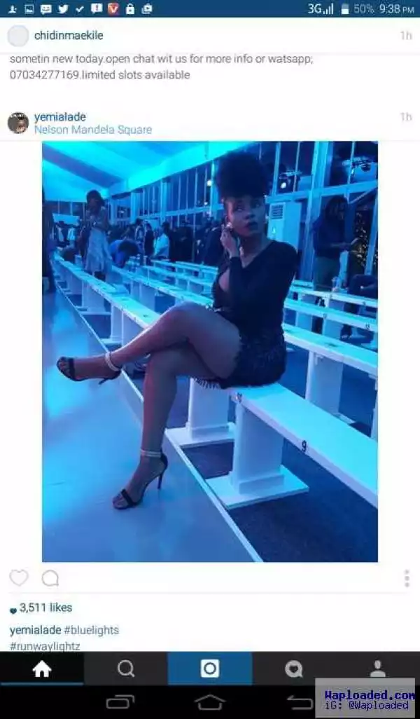 Yemi Alade Puts Her Cleavage And Thigh On Display In Sexy New Photo Shots